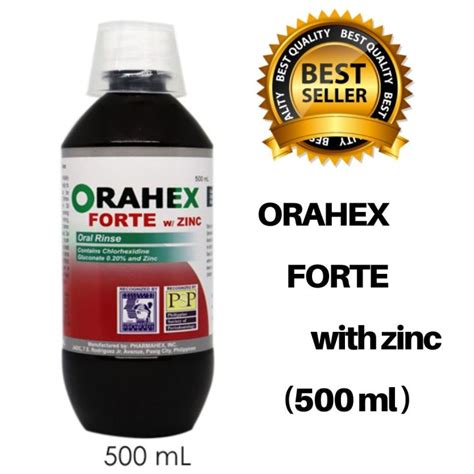 orahex forte|Orahex Forte with Zinc .